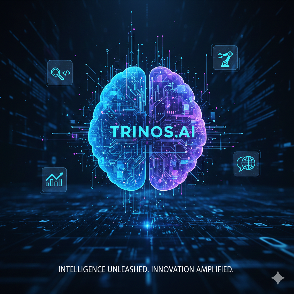 TRINOS.AI — Intelligence Unleashed. Innovation Amplified.